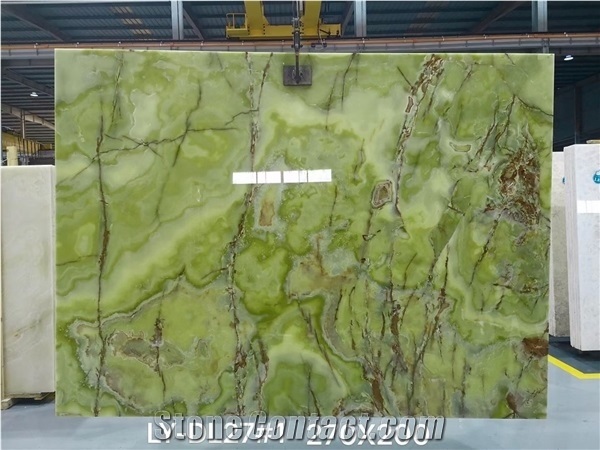 Royal Green Onyx Floor Tiles