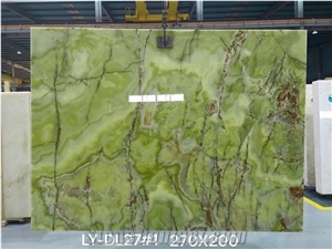 Royal Green Onyx Wall Covering