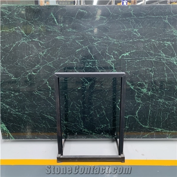American Green Marble Tiles for Table Top and Wall Covering