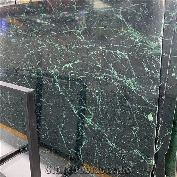 American Green Marble Tiles for Table Top and Wall Covering