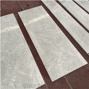 Building Material Yabo White Marble Stairs for Hotel &Villa