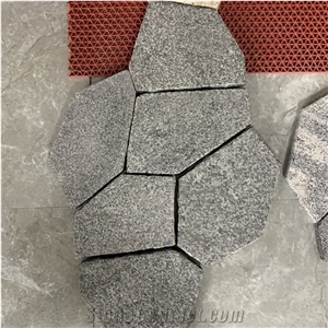 China Cheap Granite Outdoor Ice Crack Stone Flagstone