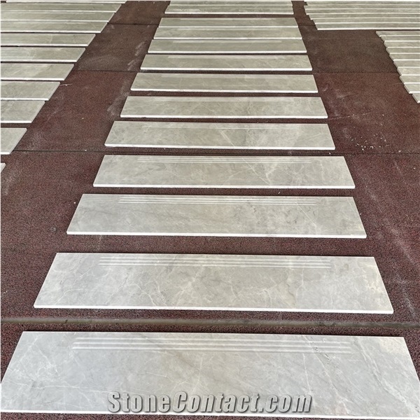 China Yabo Grey Marble Slab Wall Floor Tiles Staircase