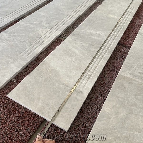 China Yabo Grey Marble Slab Wall Floor Tiles Staircase
