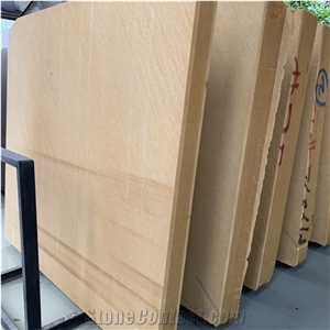 Chinese Yellow Sandstone Tiles for Exterior Wall Cladding
