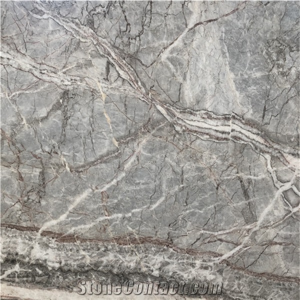Etruscan Grey Marble Slabs for Mable Bathroom Tiles