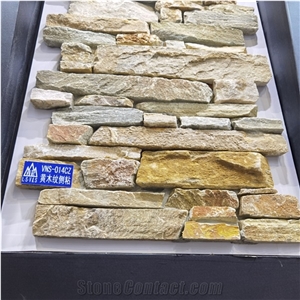 Exterior Natural Cement Stacked Slate Culture Stone