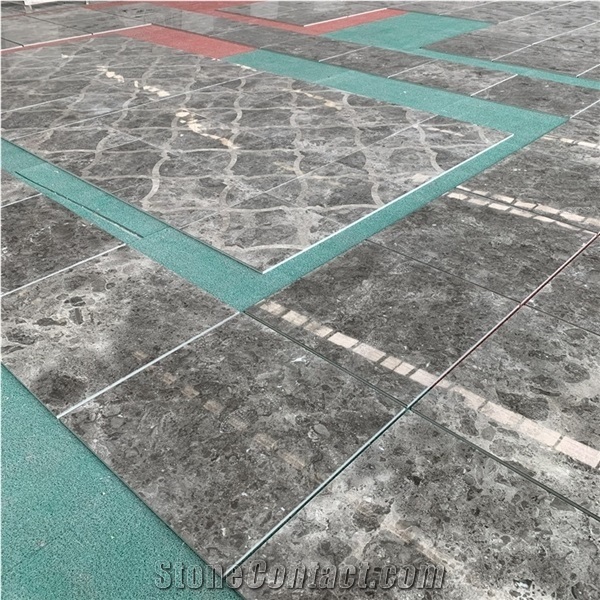 Grey Marble Composite Flooring Tiles