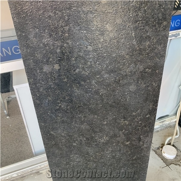 Leather Surface Black Granite Tile for Outdoor Wall Cladding