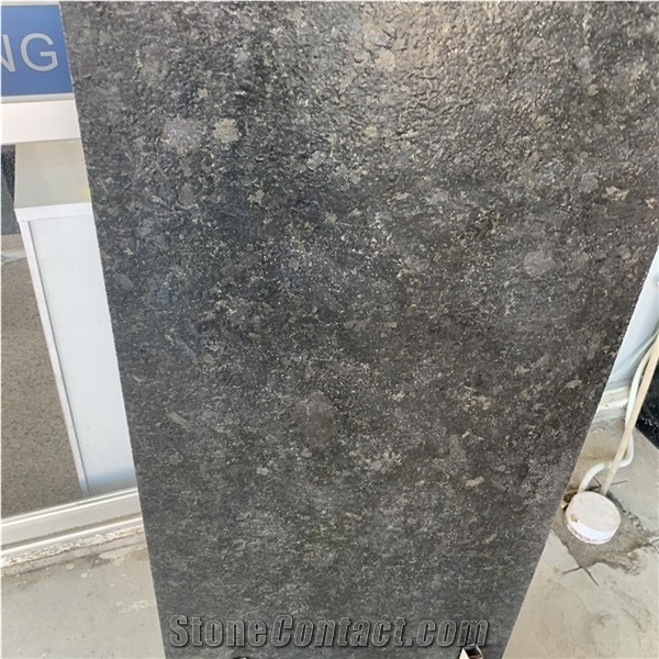 Leather Surface Black Granite Tile for Outdoor Wall Cladding