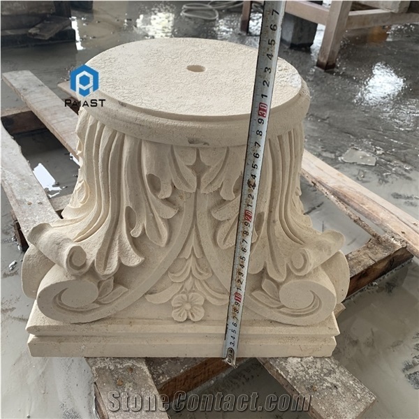 Limestone Carving Columns