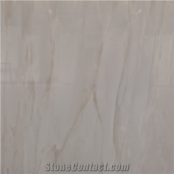 Luxury Design Indoor Floor Tiles Royal White Marble Slab