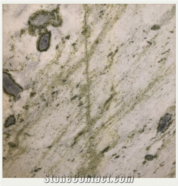 Natural Green and White Marble Slab Home & Hotel Wall Tiles