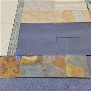 Natural Slate Flooring Tiles for Garden Design