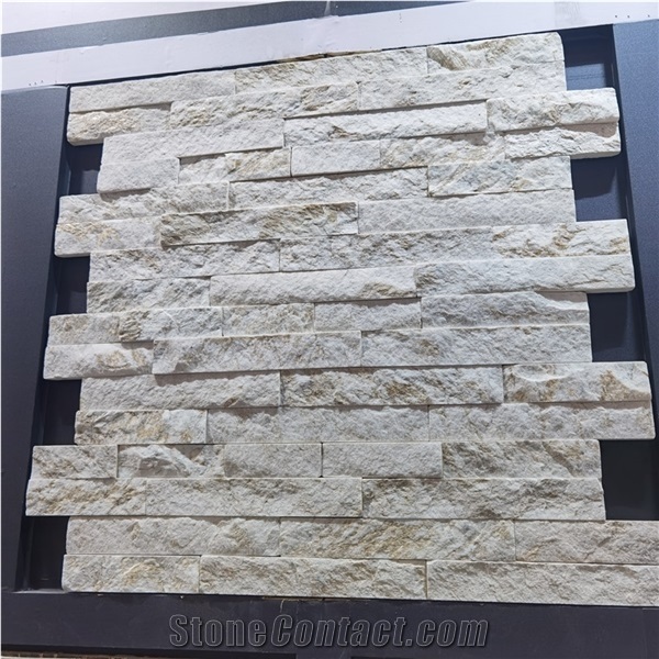 Quartzite Stack Stone Veneer Tile Wall Panel Exterior