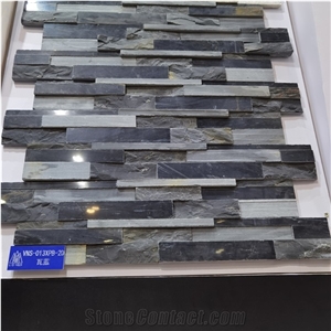 Quartzite Stone Wall Panel for Fireplace Wall Cladding