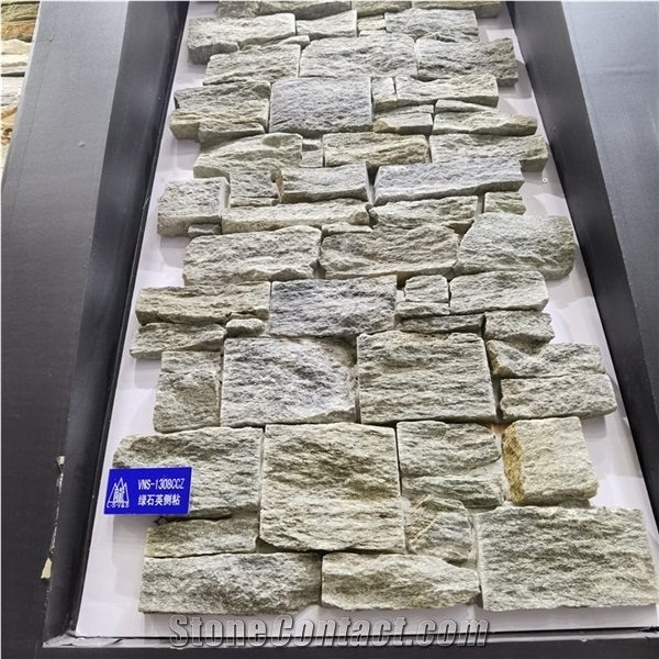 Slate Cement Culture Stone Wall Cladding Facade Design