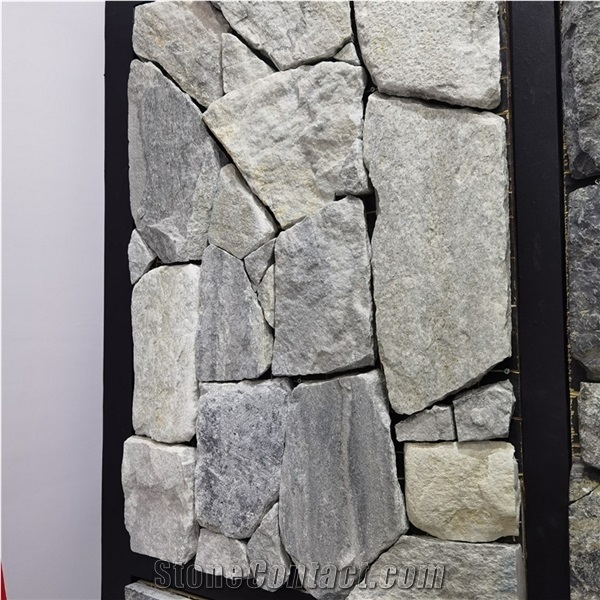 Slate Loose Stone Castle Rock Panel Wall Decoration