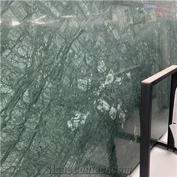 Verde Guatemala Green Marble Slab for Bathroom Wall &Floor