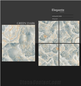 Florence Ceramic Ambush Green Tiles 600x600 mm