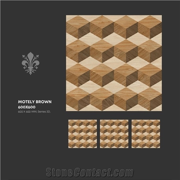 Florence Ceramic Tiles 3d Look 600x600 mm