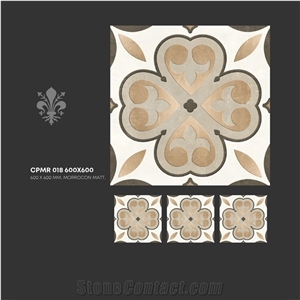 Florence Ceramic Tiles Moroccan Porcelain 600x600 mm