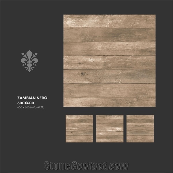 Florence Ceramic Tiles Wooden Finish 600x600 mm