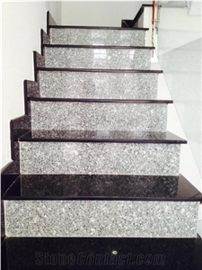 Granite Stone G439 Granite Stairs Stone Flamed Polished