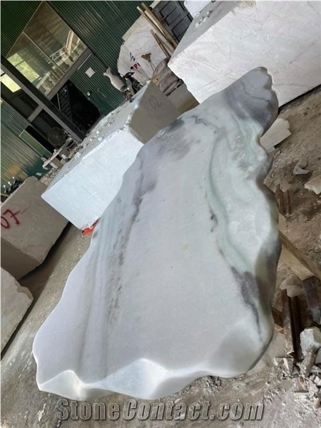 Natural Jade Marble Stone Slab Cut to Size Block Stone
