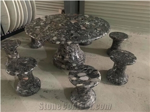 Outdoor Stone Marble Exterior Furniture
