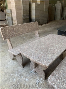 Pink Granite Stone Big Slab and Small Tile for Countertop