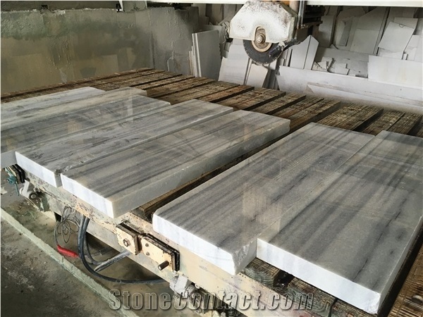 Polished Striped Veins Marble Stone Competitive Price