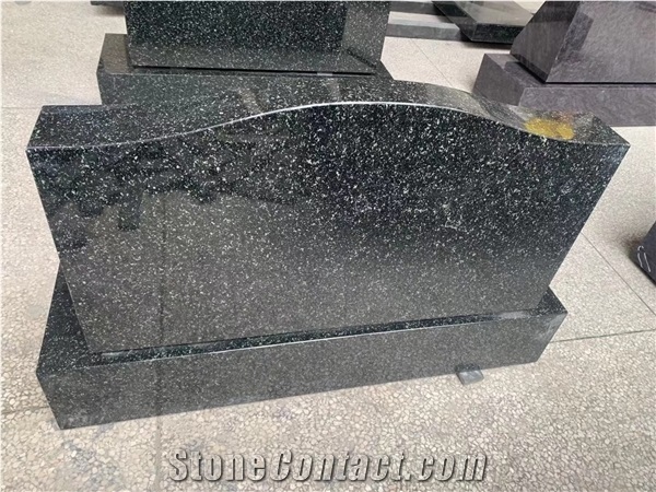 Absolute Black Slant Gravestone Headstonescemetery Markers