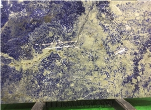 Blue Sodalite Granite Slabs Bolivia Blue Granite for Counter