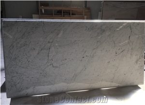 Carrara Rectagle Table Work Tops Ogee Reception Counter Tops