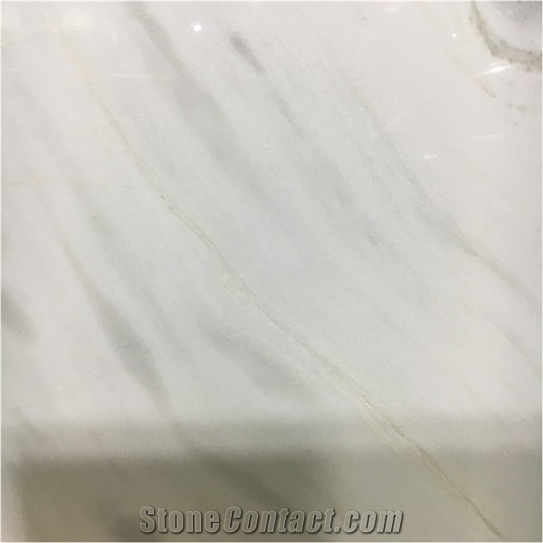 China Panda White Wall Cladding Slabs Floor French Pattern