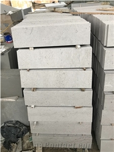 China White Travertine Stone Flooring Tiles Covering Floor