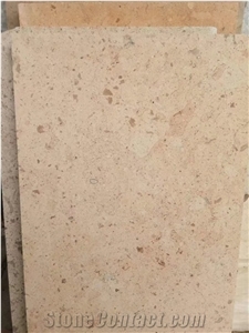 Henan Yellow Limestone Kitchen Wall Cladding Tiles Flooring
