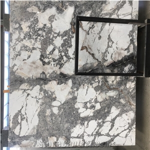 Marble Invisible Grey Floor Slabs Tiles Bathroom Pattern