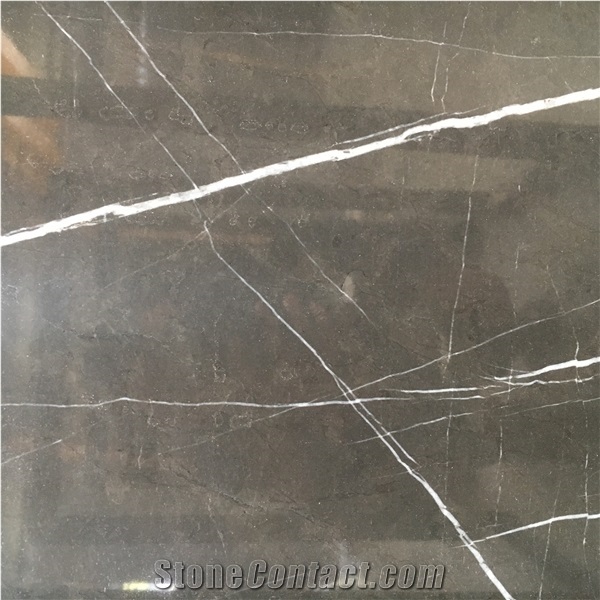 Pietra Gray Marble Slab Wall Cladding Flooring Skirting Tile