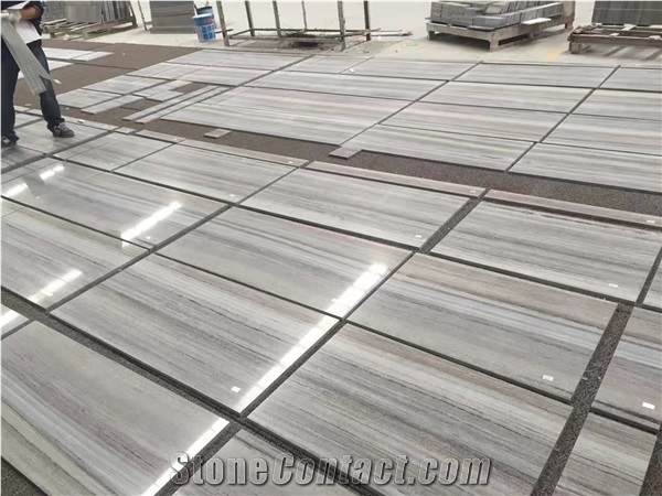 White Marble Floor Covering Application Wall Skirting Tiles