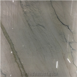 White Quartzite Slabs White Macaubas Slabs for Countertops