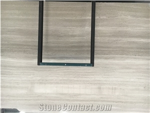 Wooden White Slab Wooden Grain Skirting Floor Covering Tile