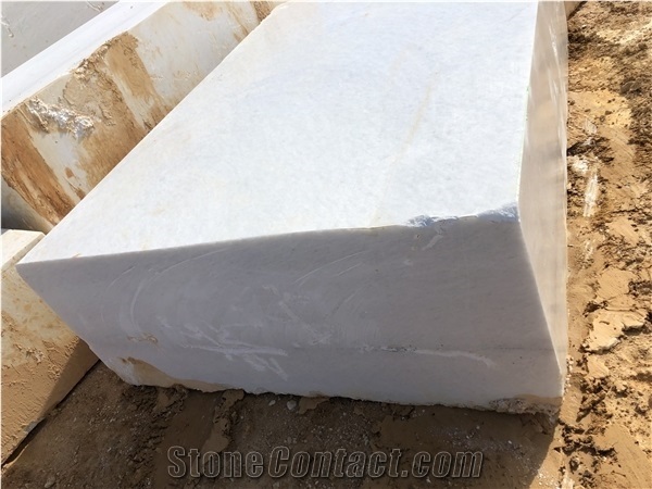 White Marble Blocks Vietnam - Opal White Marble Blocks