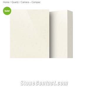 Carrara – Compac Quartz Stone Slabs