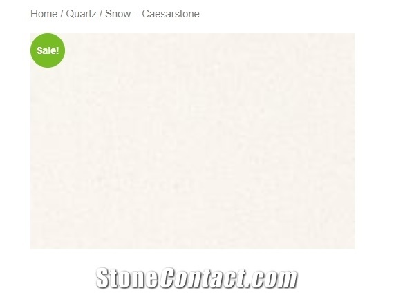 Snow Caesarstone Quartz Slabs