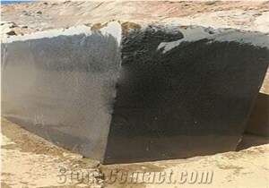 Iranian Black Granite Blocks