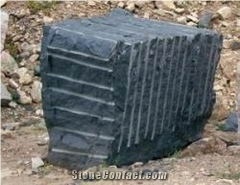 Iranian Khorram Granite Blocks, Iran Black Granite
