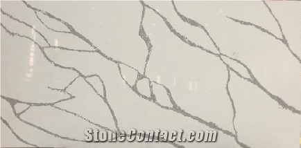 Calacatta Bianco Engineered Quartz Stone Slabs Vigorquartz