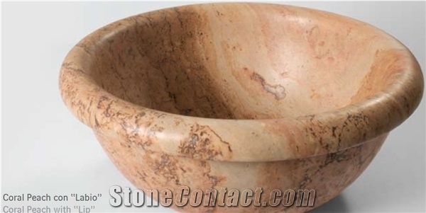 Stone Sink, Bellagio Marble Wash Basin